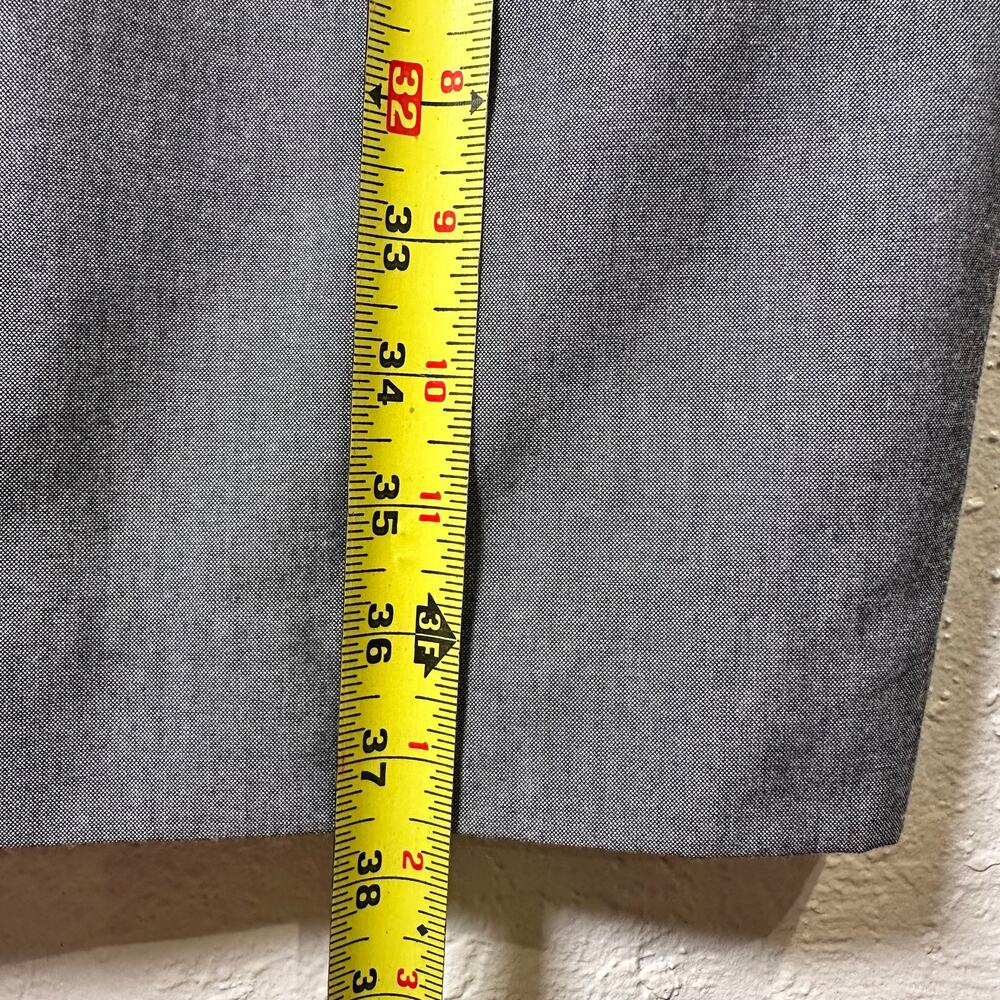 Tahari Arthur S. Levine 14 Fitted Sheath Dress Gray Professional Minimalist - Picture 4 of 7